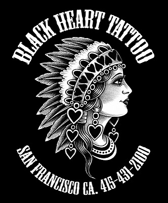 black heart tattoos. Black Heart Tattoo SF blog…